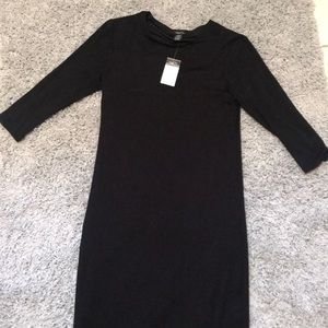 rue 21 black long dress